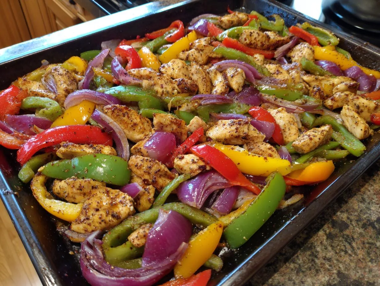 Sheet Pan Chicken Fajitas: A 20-Minute Weeknight Lifesaver