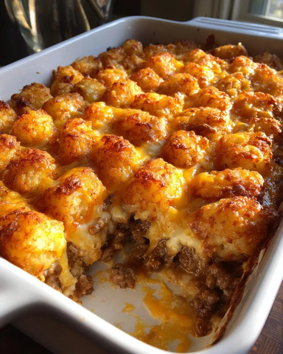Simple Tater Tot Casserole - detail 2
