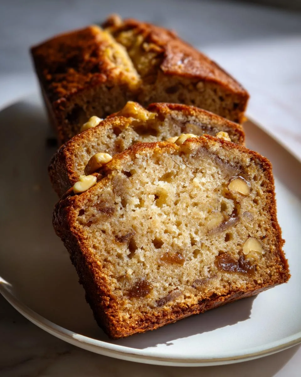 Sliced Date & Walnut Cake - detail 3