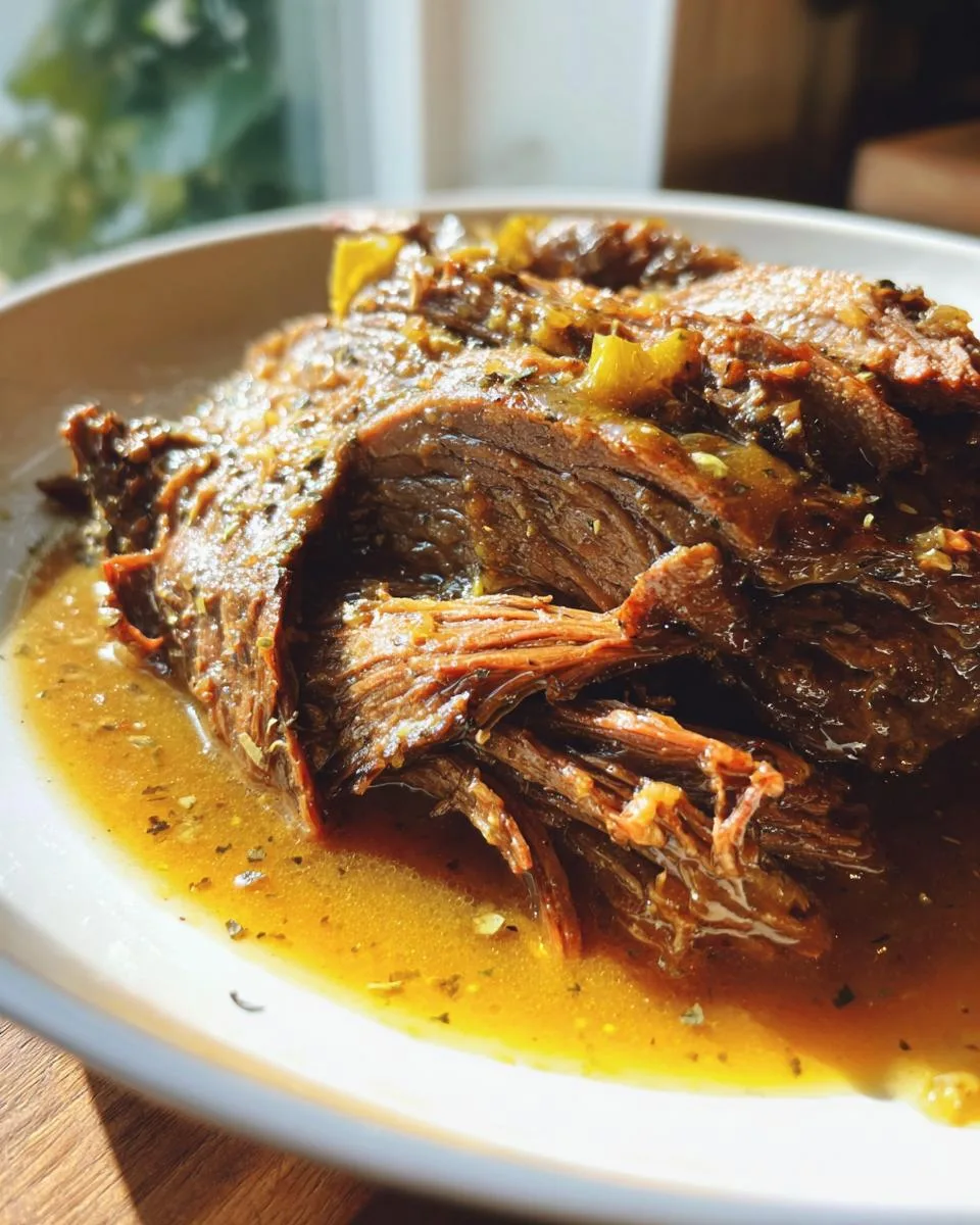 Slow Cooker Mississippi Pot Roast - detail 1