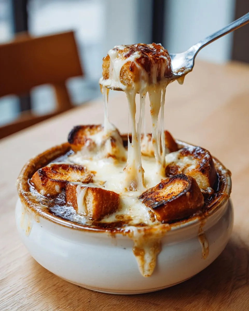 The French Onion Soup - detail 1