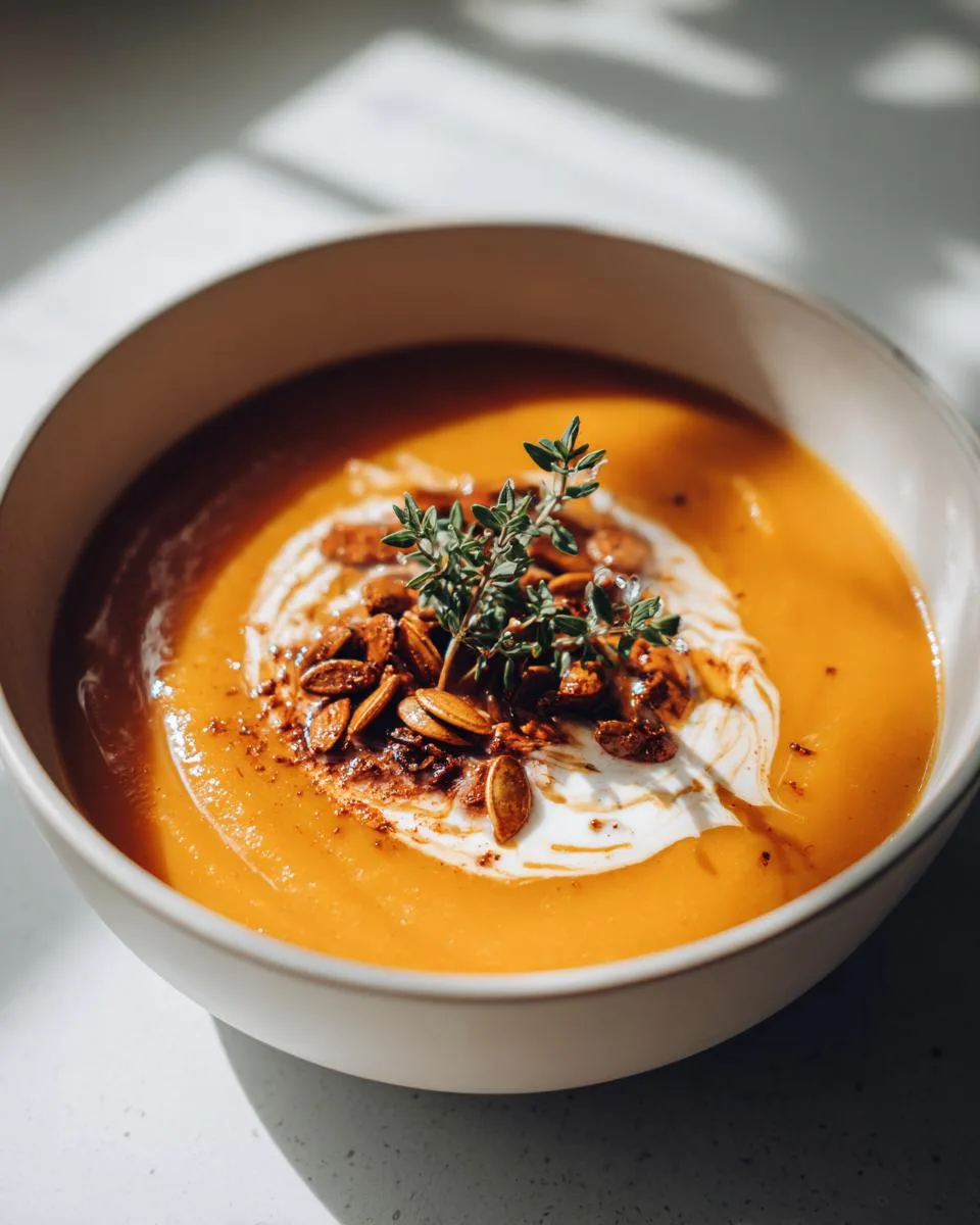 The Ultimate Butternut Squash Soup - detail 1