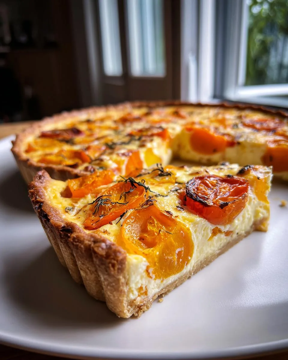 Vegetable Cottage Cheese Quiche - detail 1