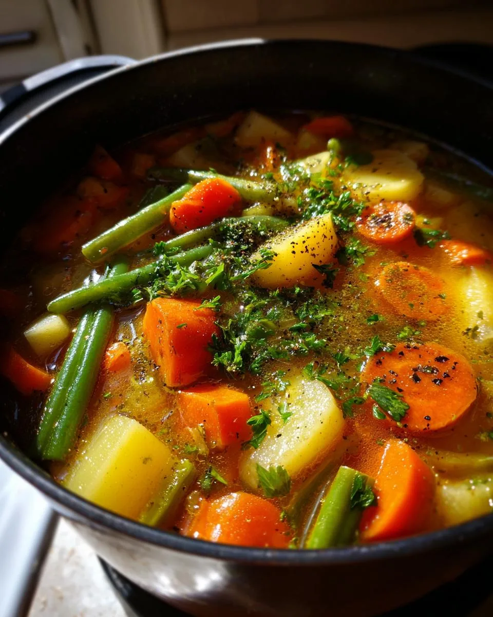 Vegetable Soup Recipe - detail 1
