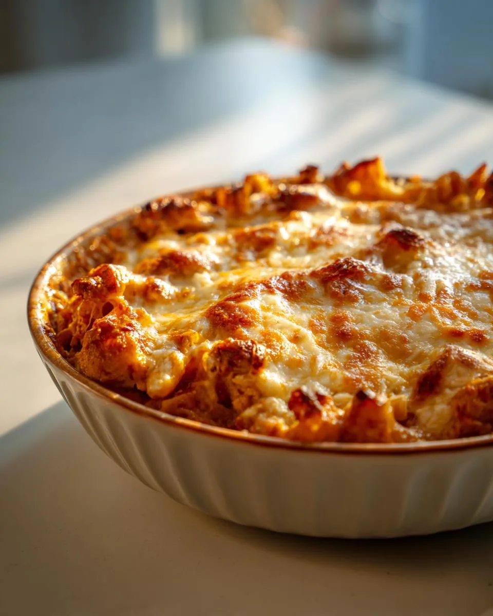 White Chicken Chili Cottage Cheese Bake - detail 1