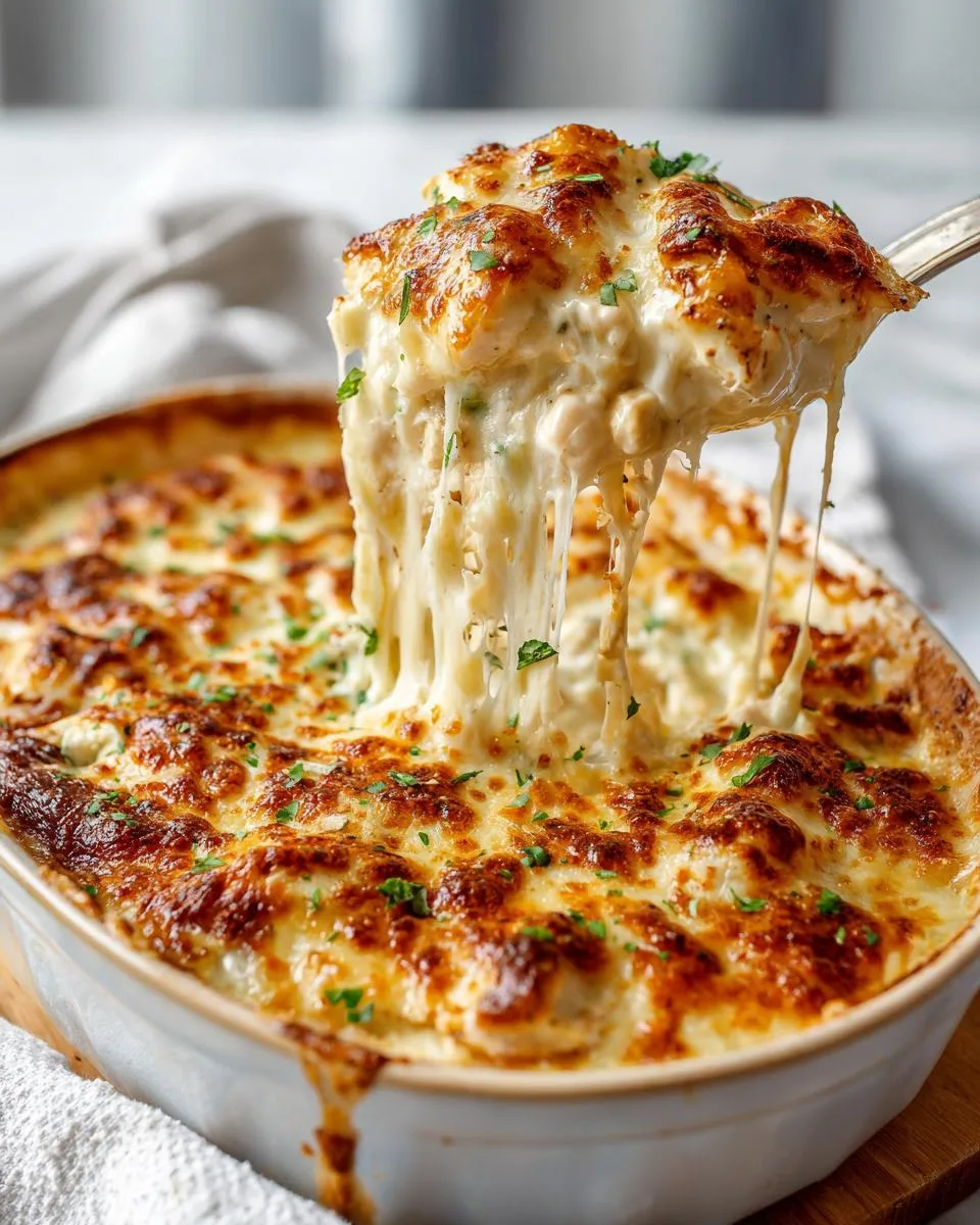 White Chicken Chili Cottage Cheese Bake - detail 2