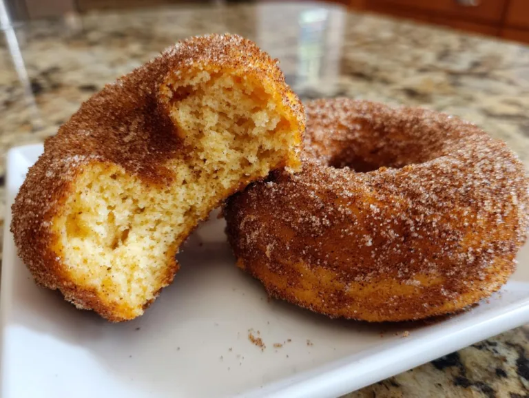 baked pumpkin donuts