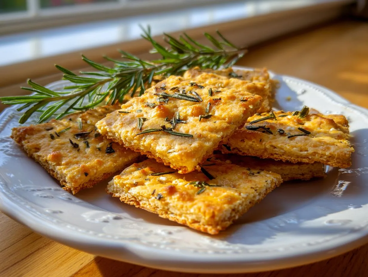 2-Ingredient Cottage Cheese Crackers – Easy, Crispy & Irresistible