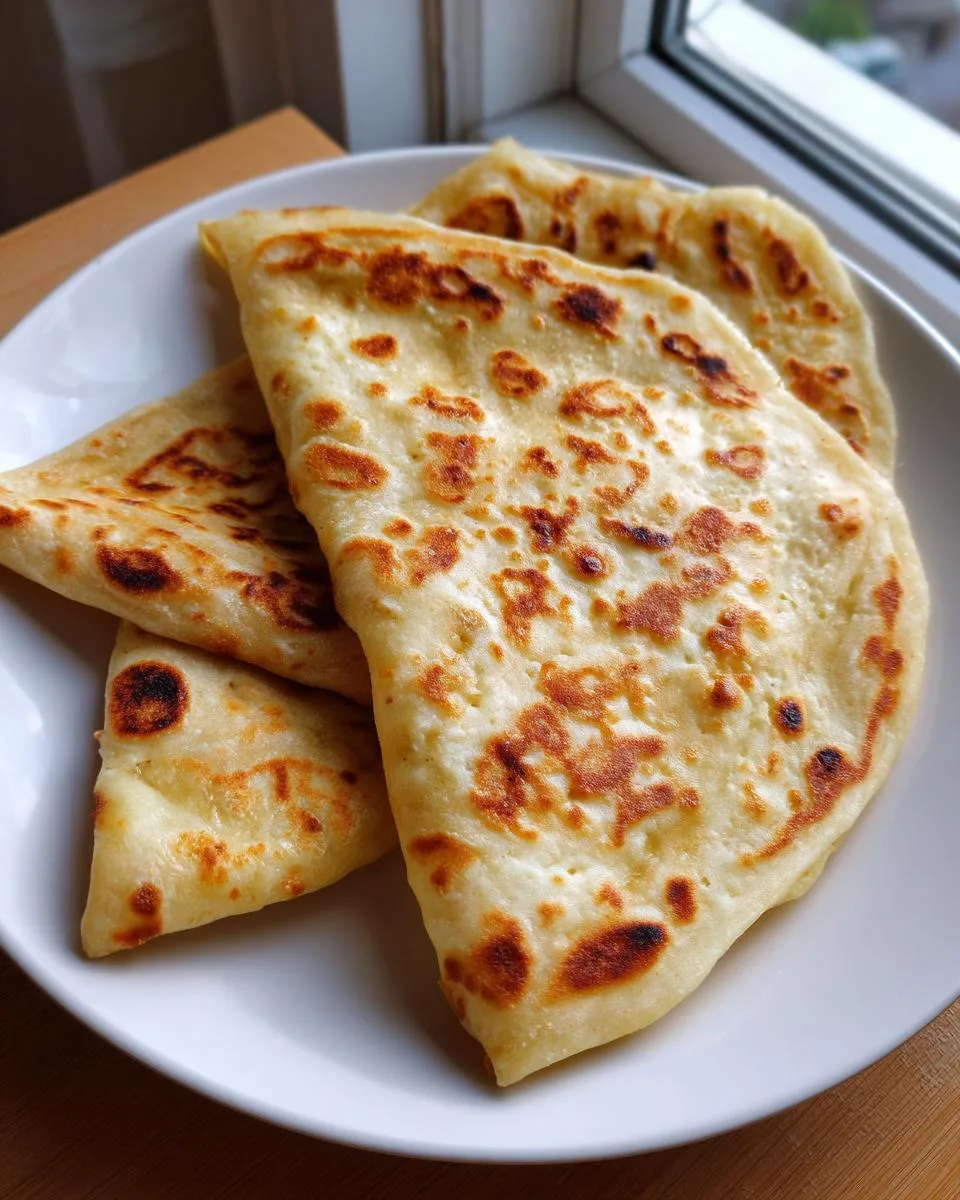 2-Ingredient Cottage Cheese Flatbread - detail 2