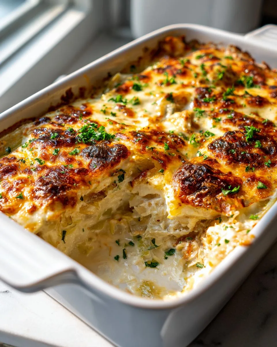 Baked Cabbage Gratin with Protein Sauce - detail 1