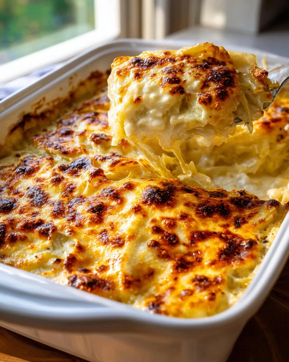 Baked Cabbage Gratin with Protein Sauce - detail 2