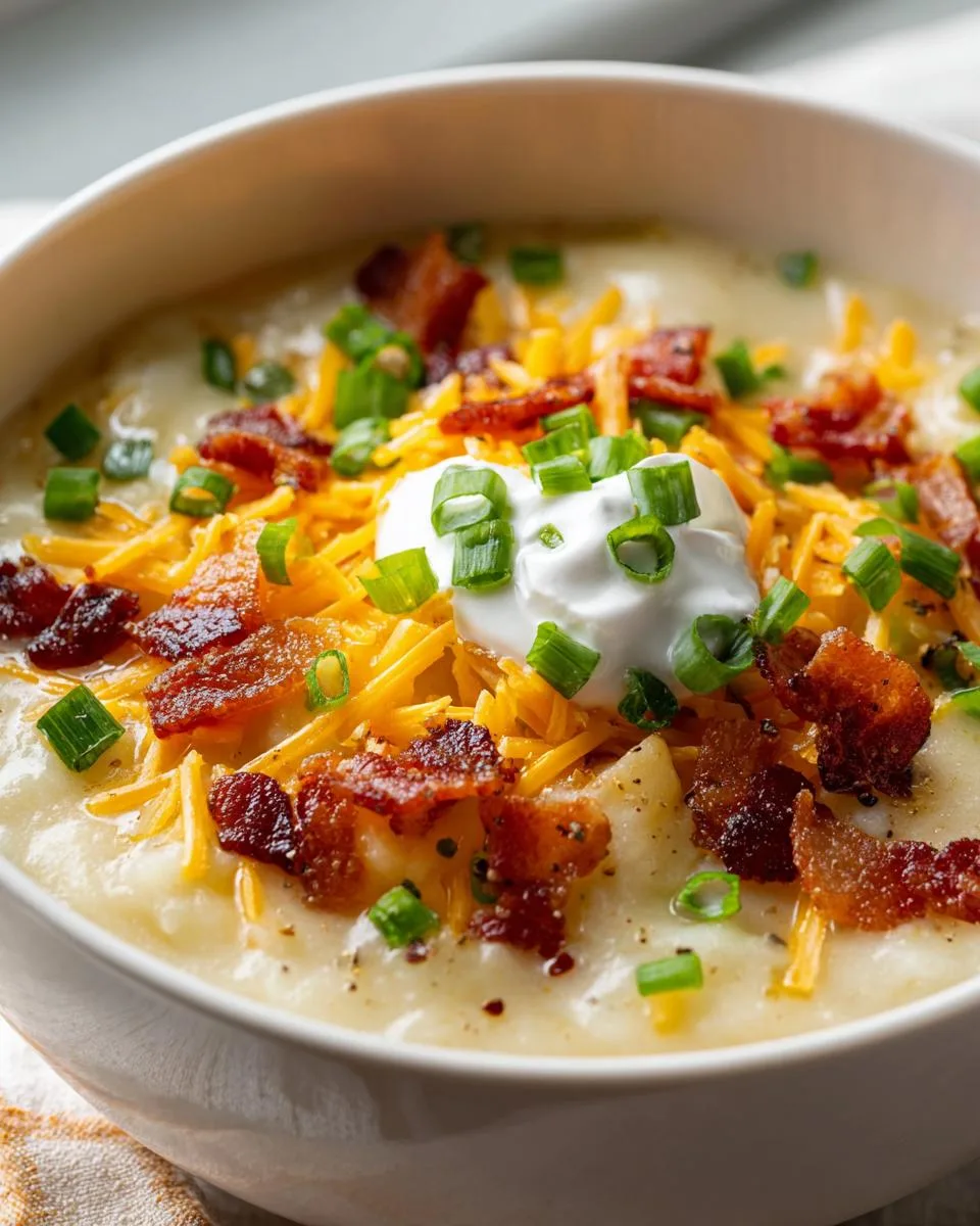 Baked Potato Soup - detail 3