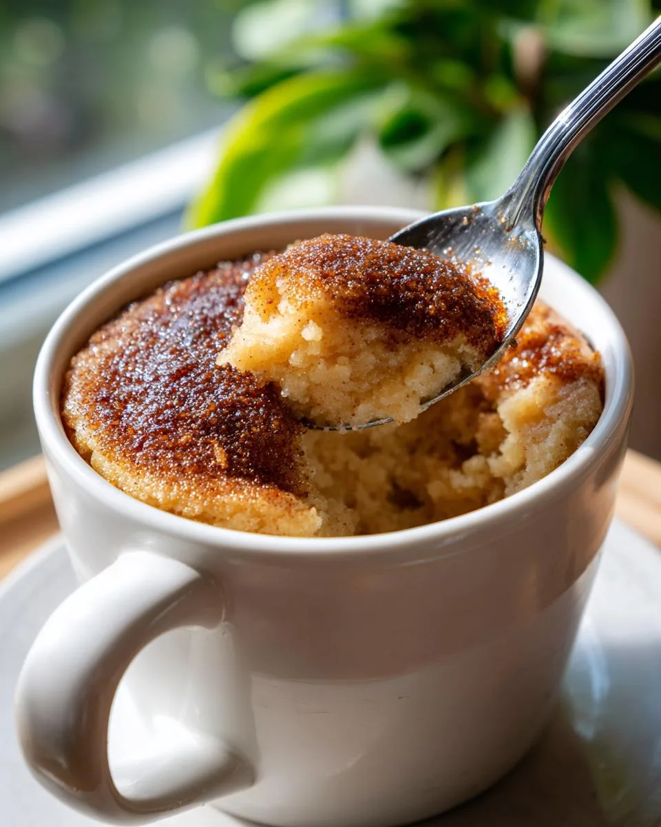 Banana Bread Mug Cake - detail 1