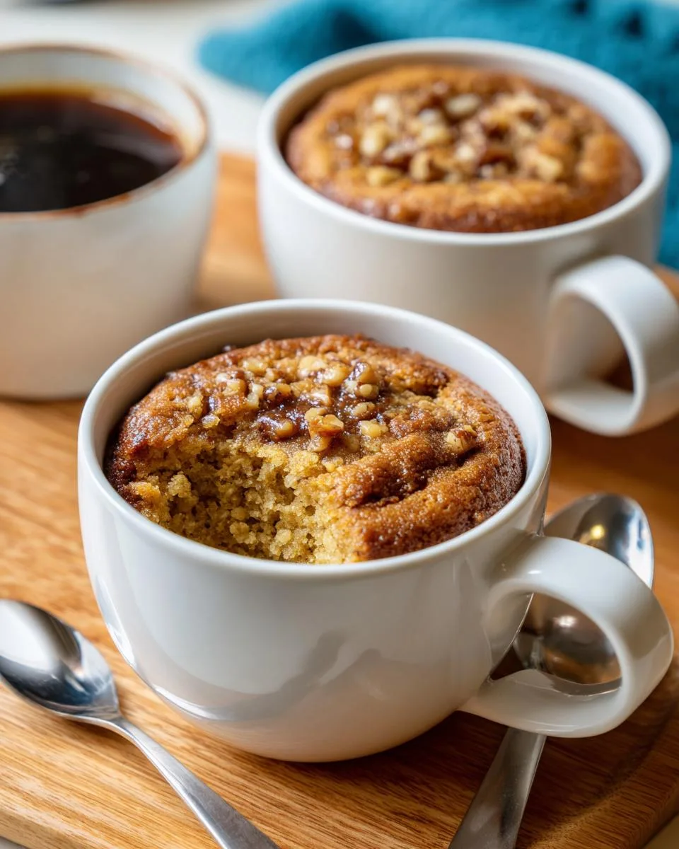 Banana Bread Mug Cake - detail 2