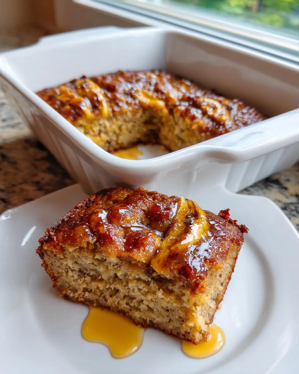 Banana Peanut Butter Greek Yogurt Bars - detail 2