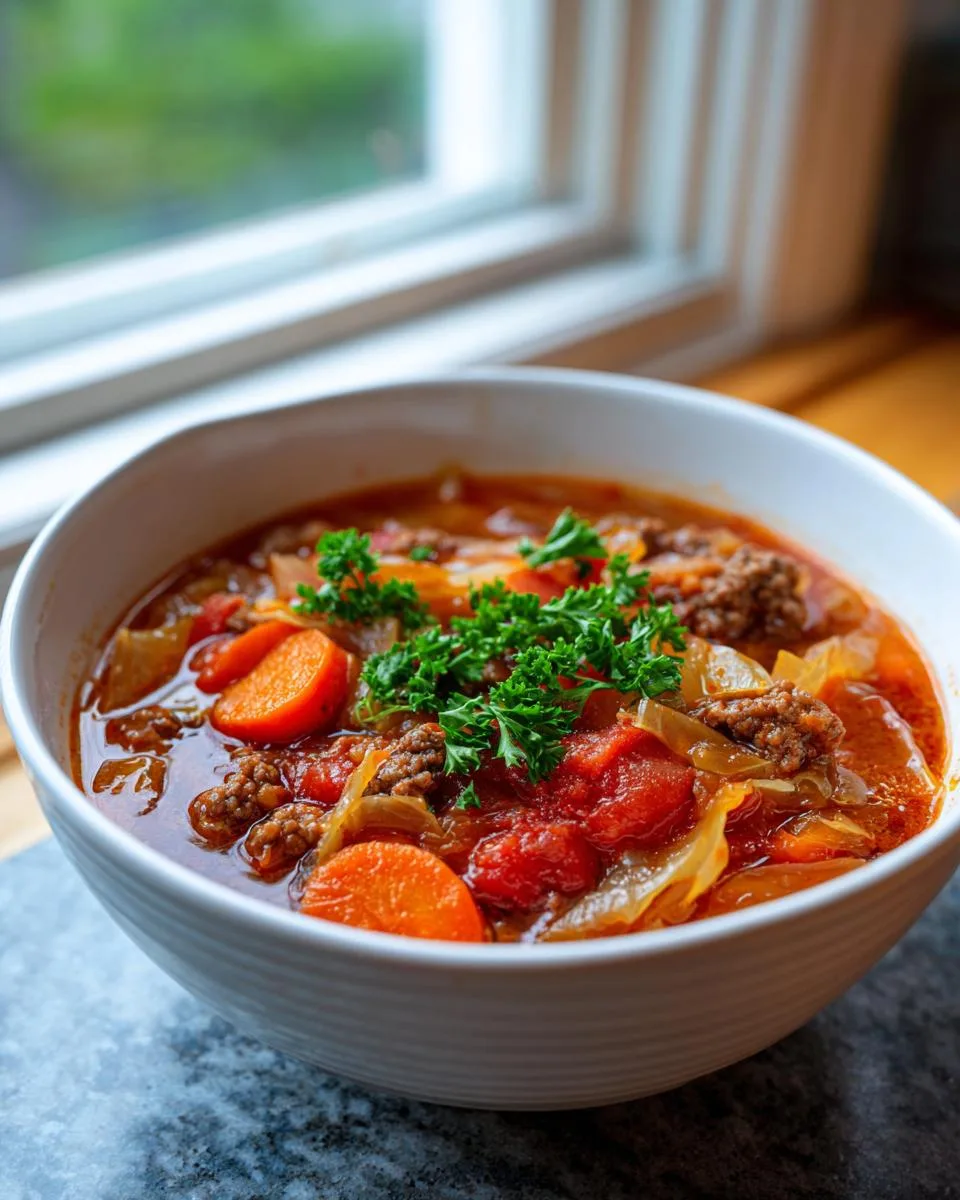Cabbage Soup With Ground Beef - detail 1