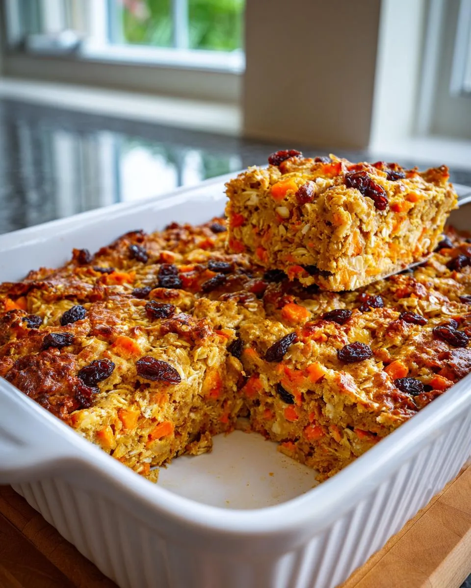 Carrot Cake High-Protein Oat Bake - detail 1