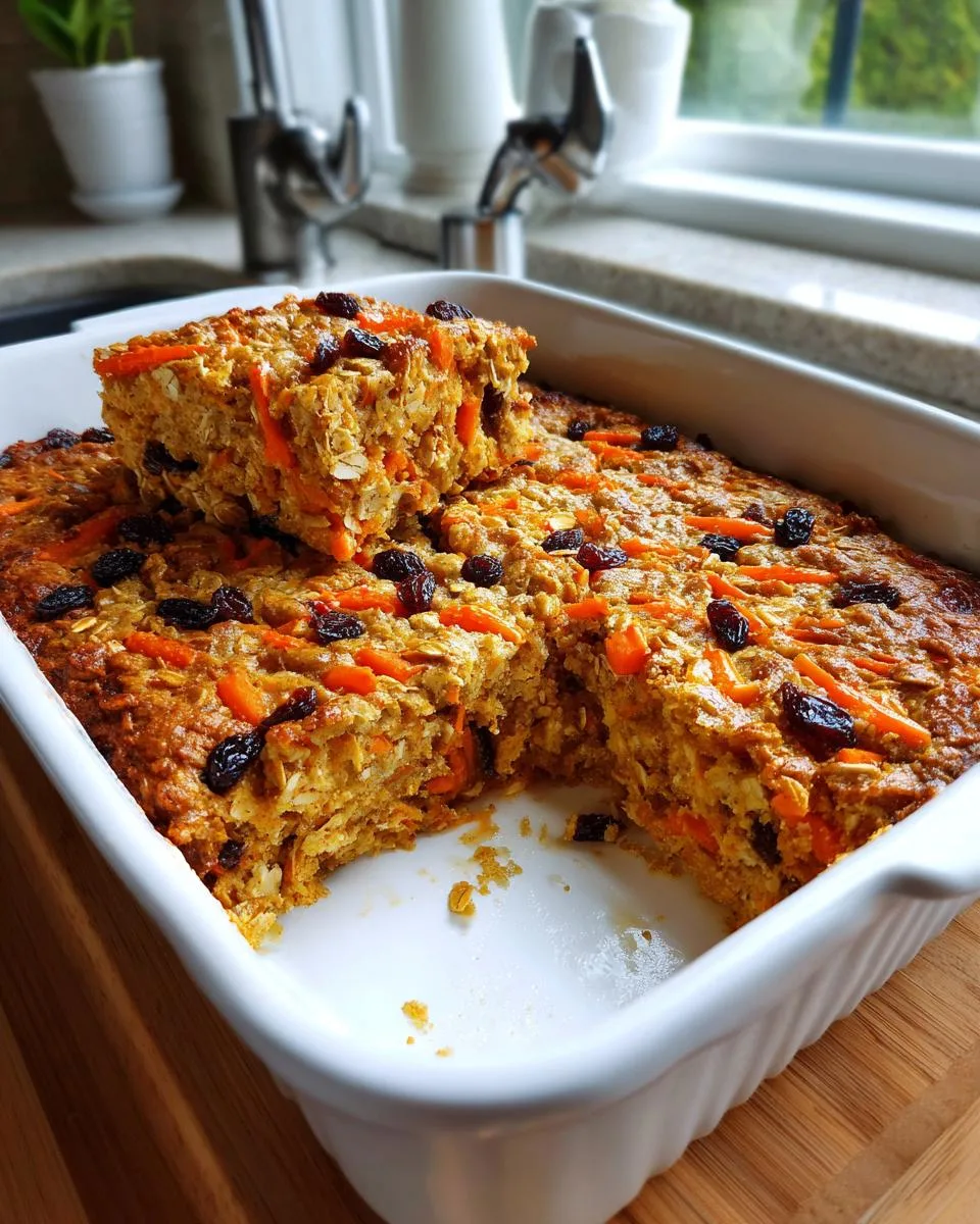 Carrot Cake High-Protein Oat Bake - detail 2