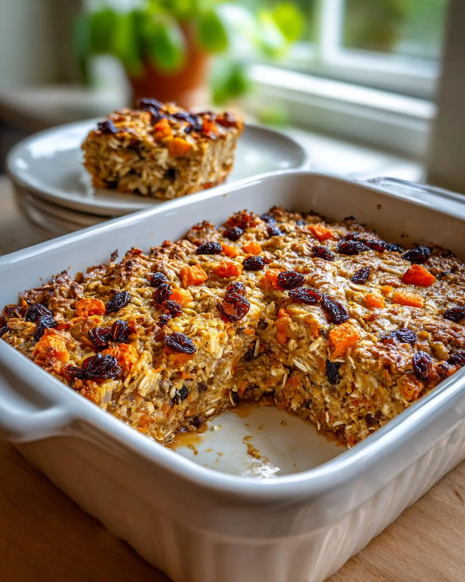 Carrot Cake High-Protein Oat Bake - detail 3