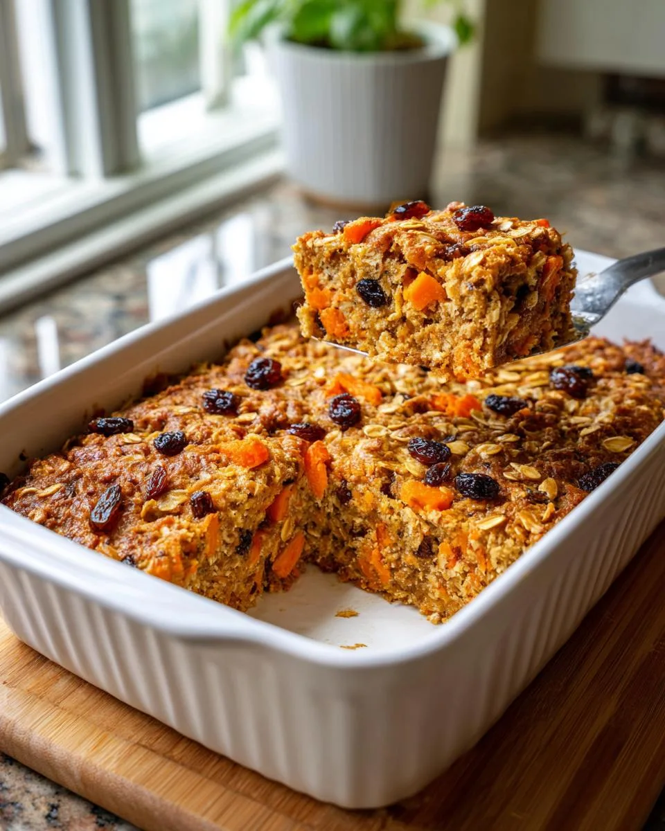 Carrot Cake High-Protein Oat Bake - detail 4