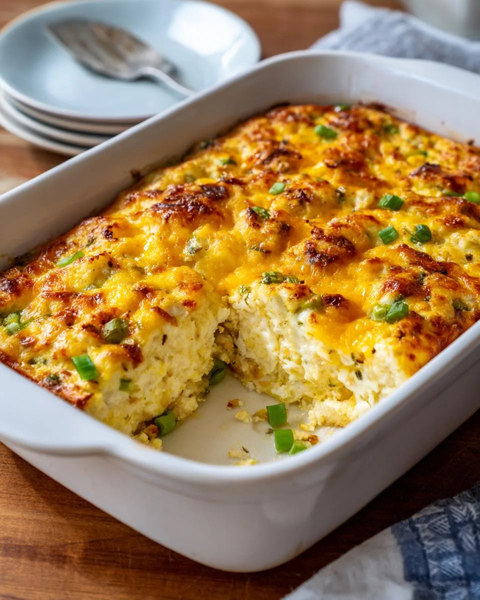 Cauliflower Cheese Protein Bake - detail 2