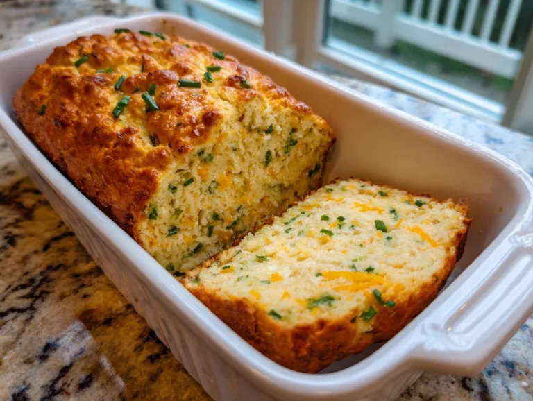 Cheddar and Herb Cottage Cheese Bread