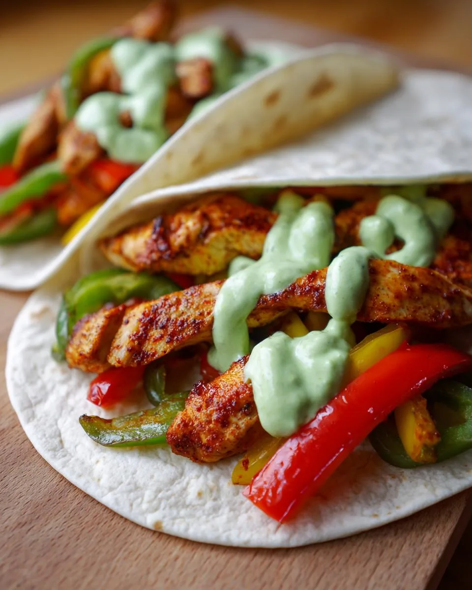 Chicken Fajitas with Cottage Cheese - detail 3