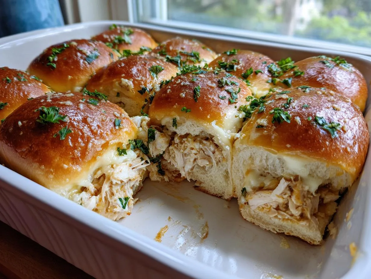 Juicy Chicken Sliders with Rotisserie Chicken