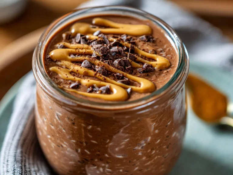 Chocolate Peanut Butter Chia Pudding