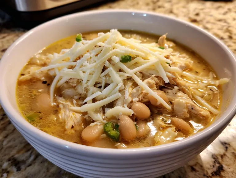 Classic Stovetop White Chicken Chili