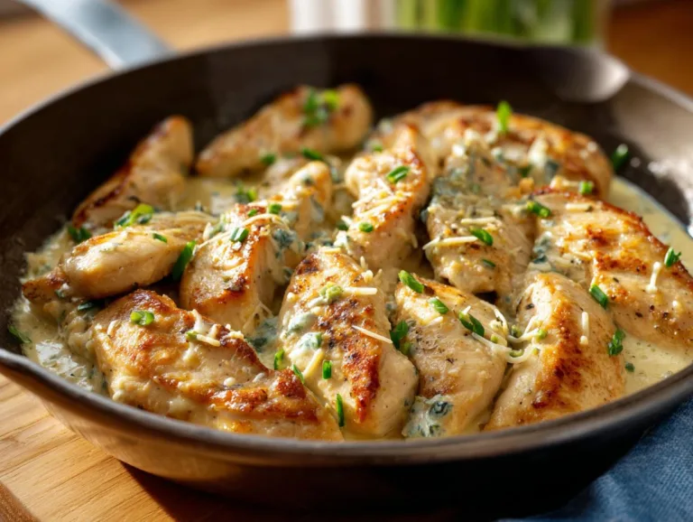 Cottage Cheese Chicken Skillet