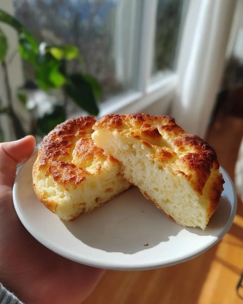 Cottage Cheese Cloud Bread - detail 2