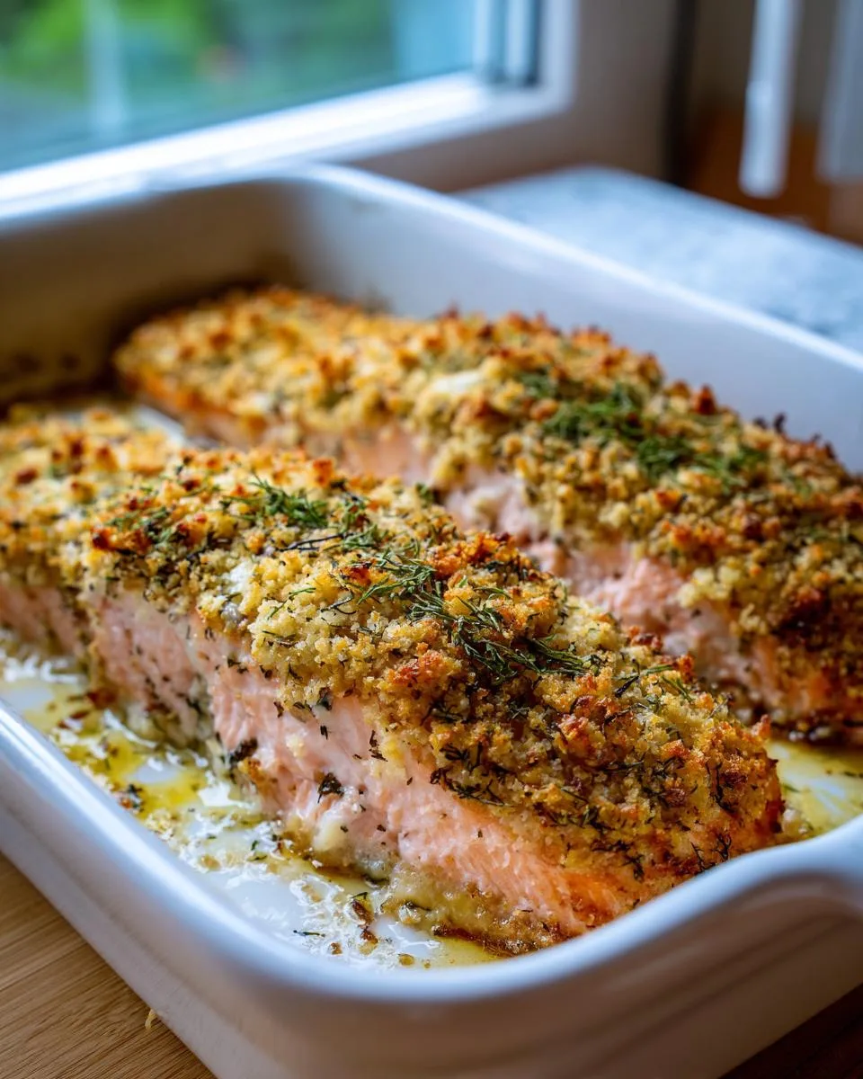 Cottage Cheese Crusted Salmon Cutlets - detail 2