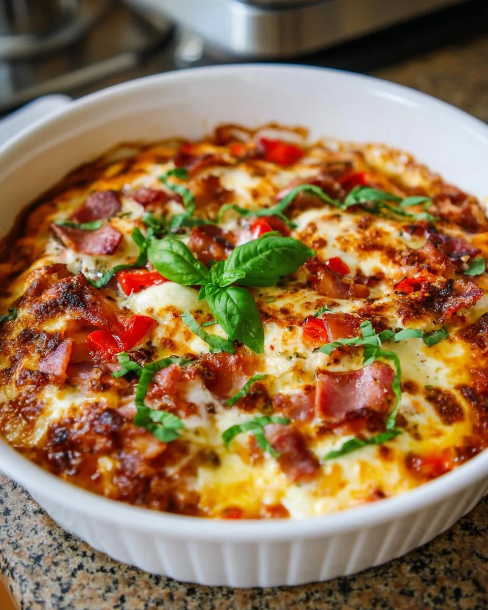 Cottage Cheese Pizza Bowl - detail 1