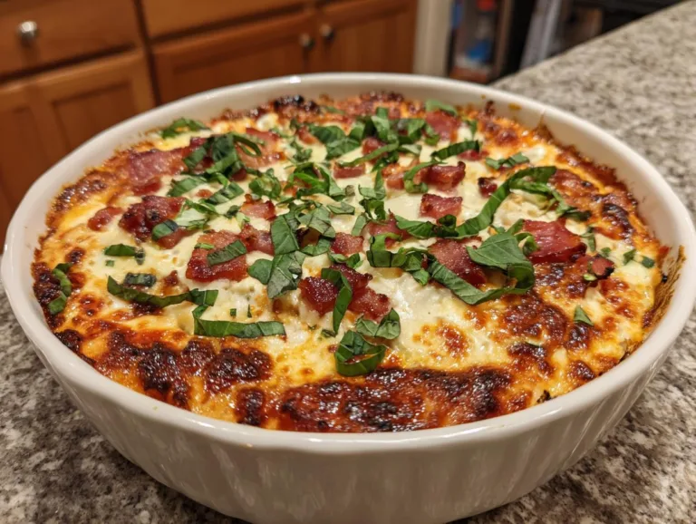 Cottage Cheese Pizza Bowl