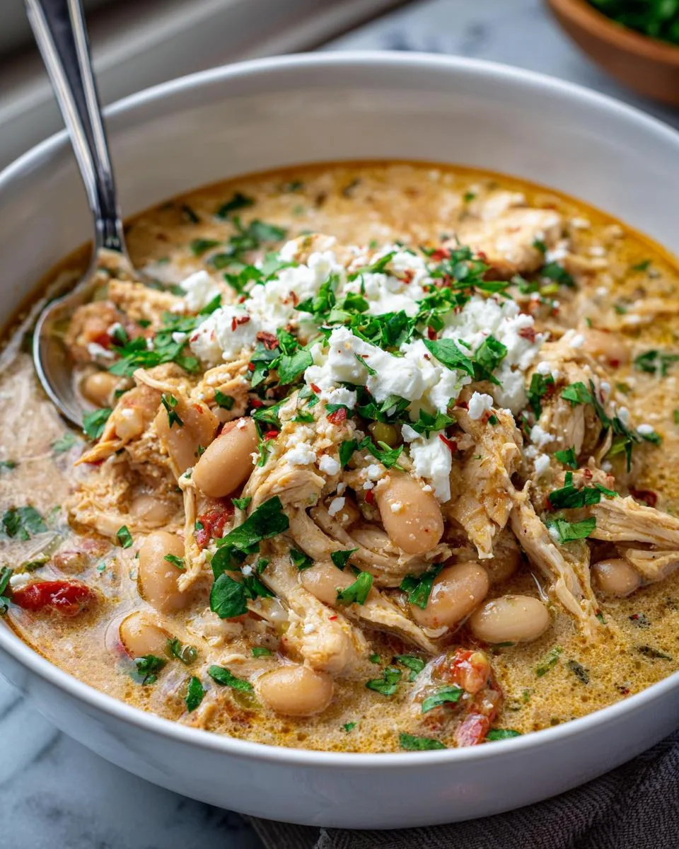 Cottage Cheese White Chicken Chili - detail 2