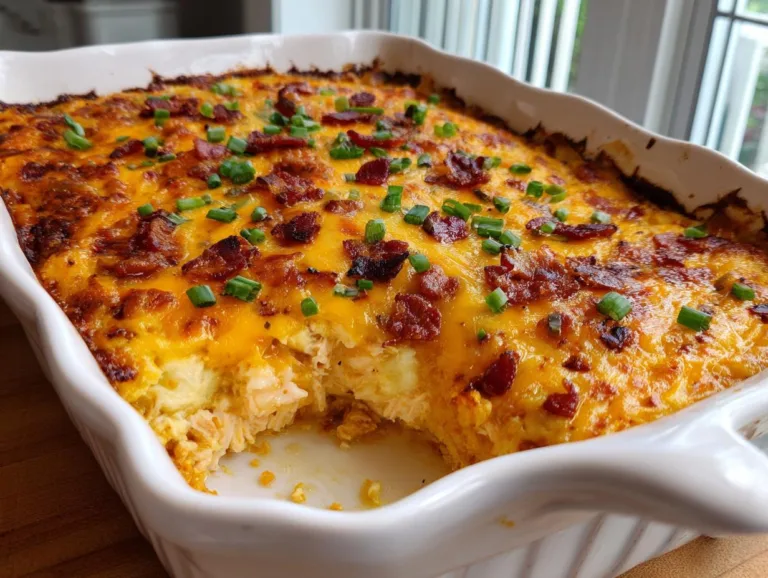 Crack Chicken Casserole