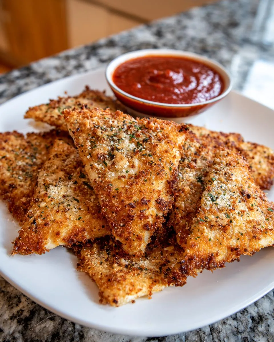 Crispy Cottage Cheese Pizza Shards - detail 1