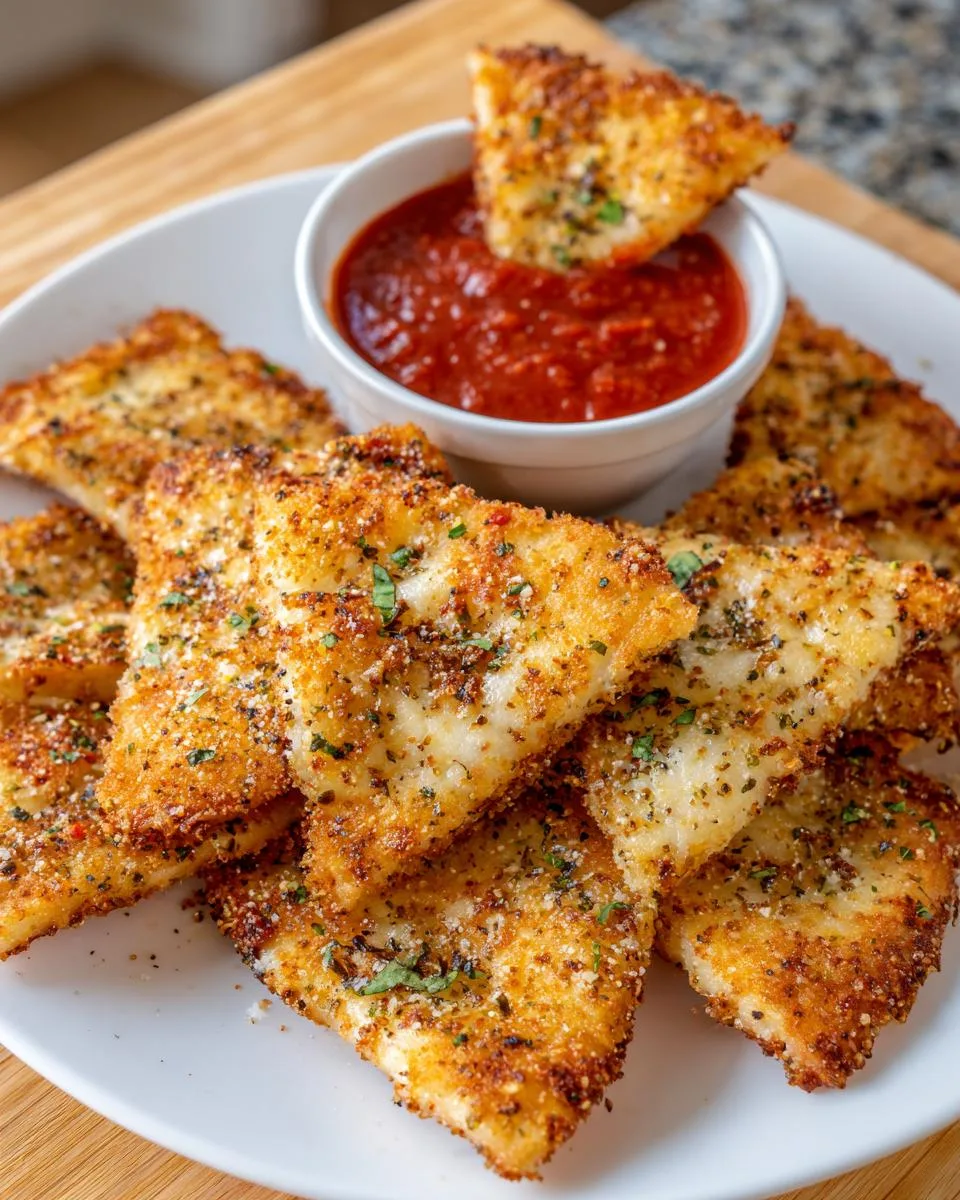 Crispy Cottage Cheese Pizza Shards - detail 3