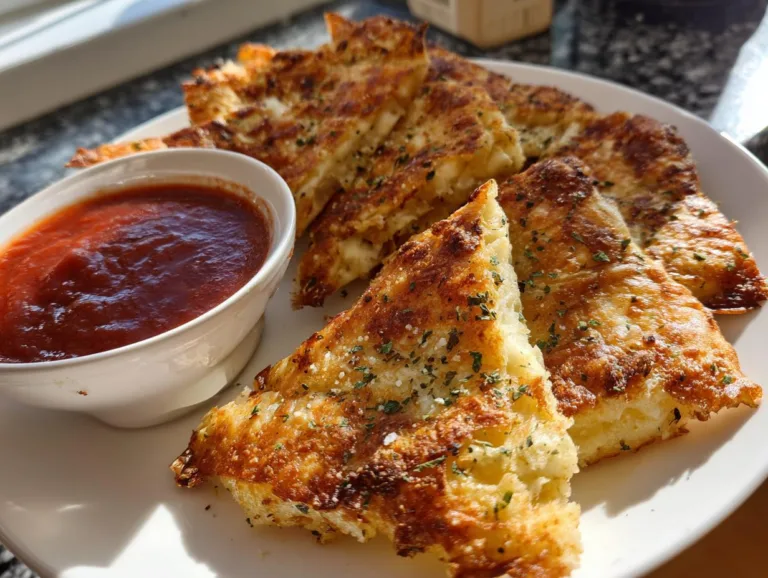 Crispy Cottage Cheese Pizza Shards