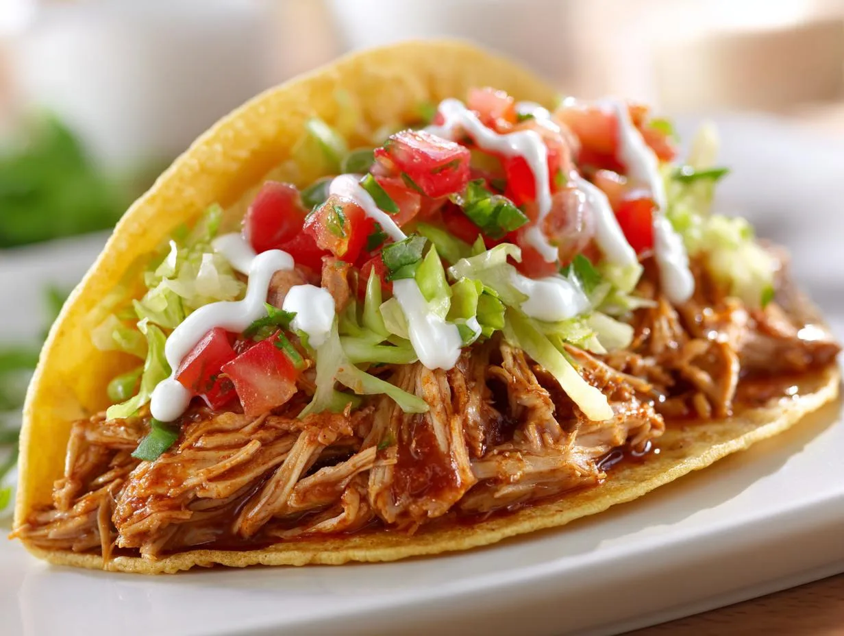 Crock Pot Ranch Chicken Tacos Your Family Will Devour