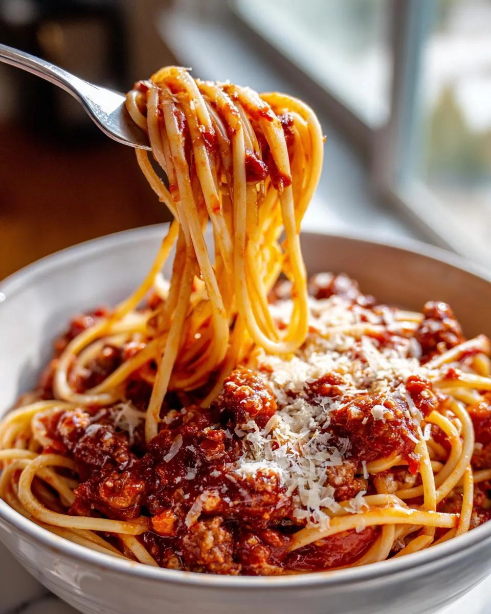 Crock Pot Spaghetti Recipe - detail 3