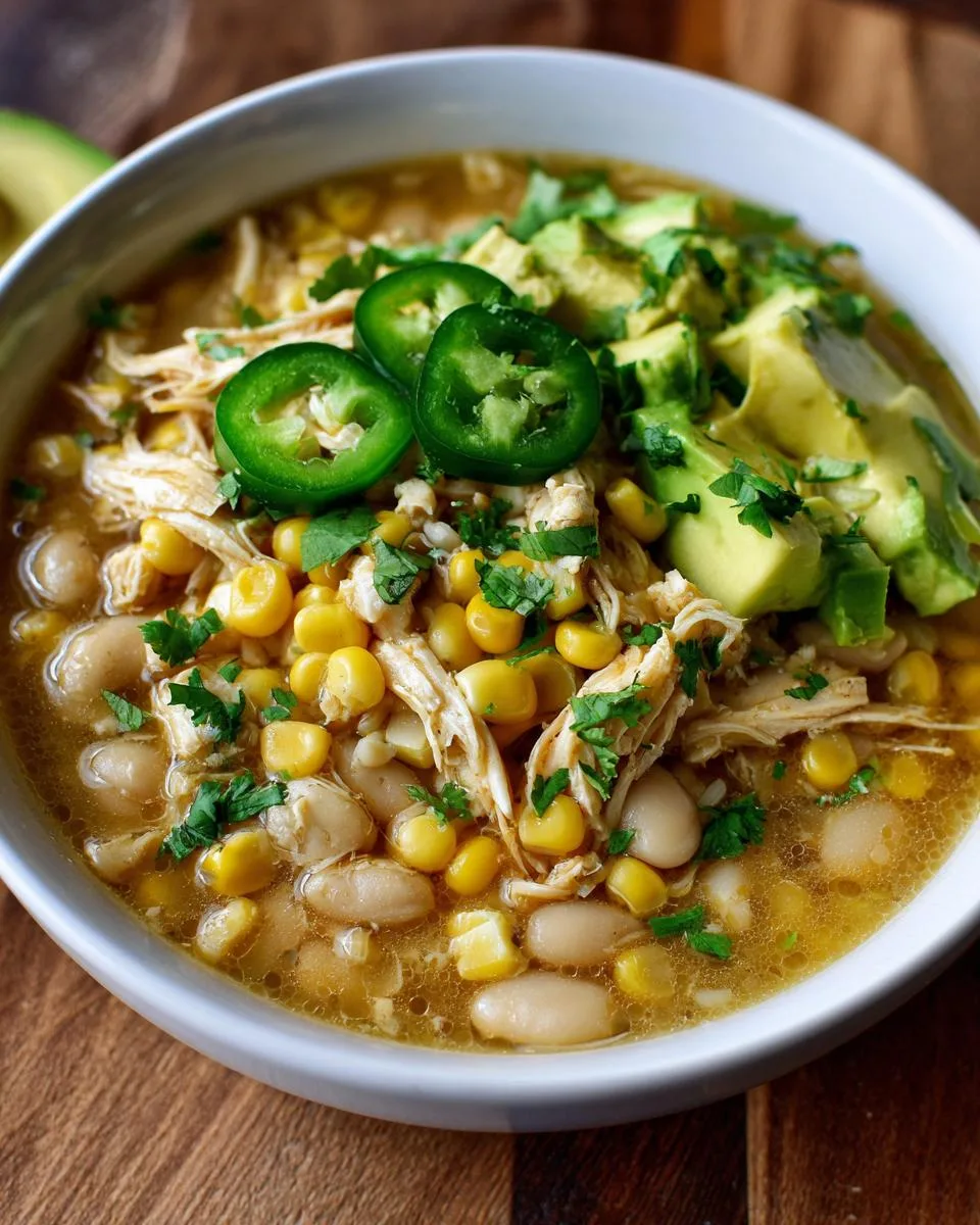 Crock Pot White Chicken Chili - detail 1