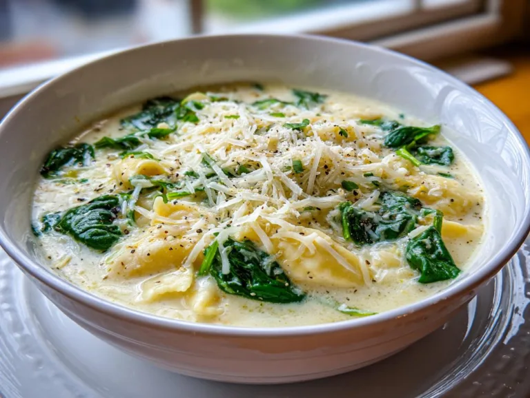 Crock Pot White Lasagna Soup