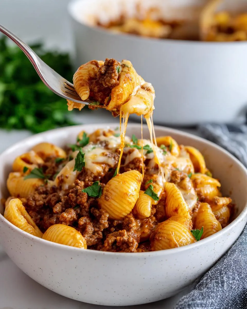 Crockpot Cheesy Ranch Pasta - detail 1