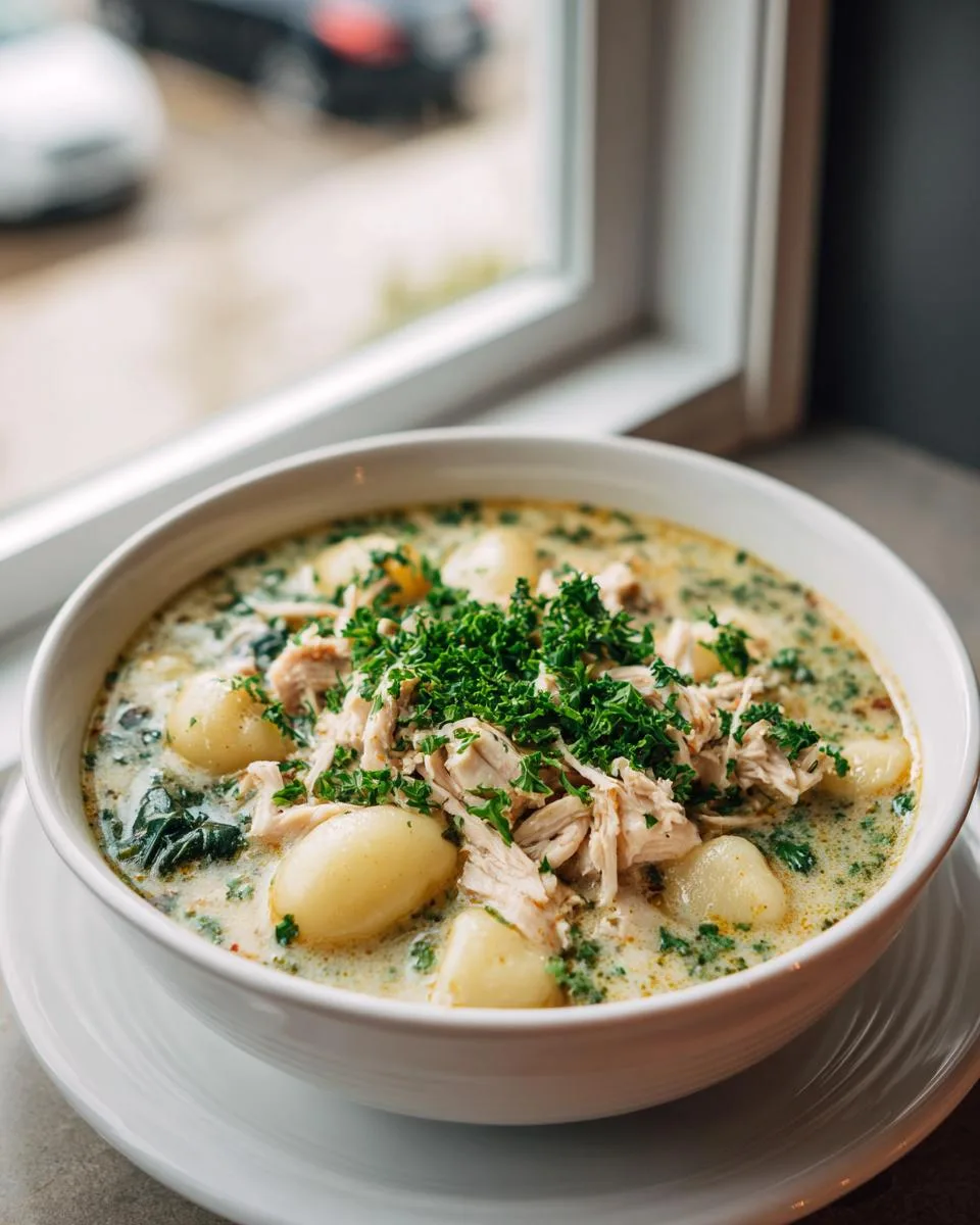 Crockpot Chicken Gnocchi Soup - detail 2