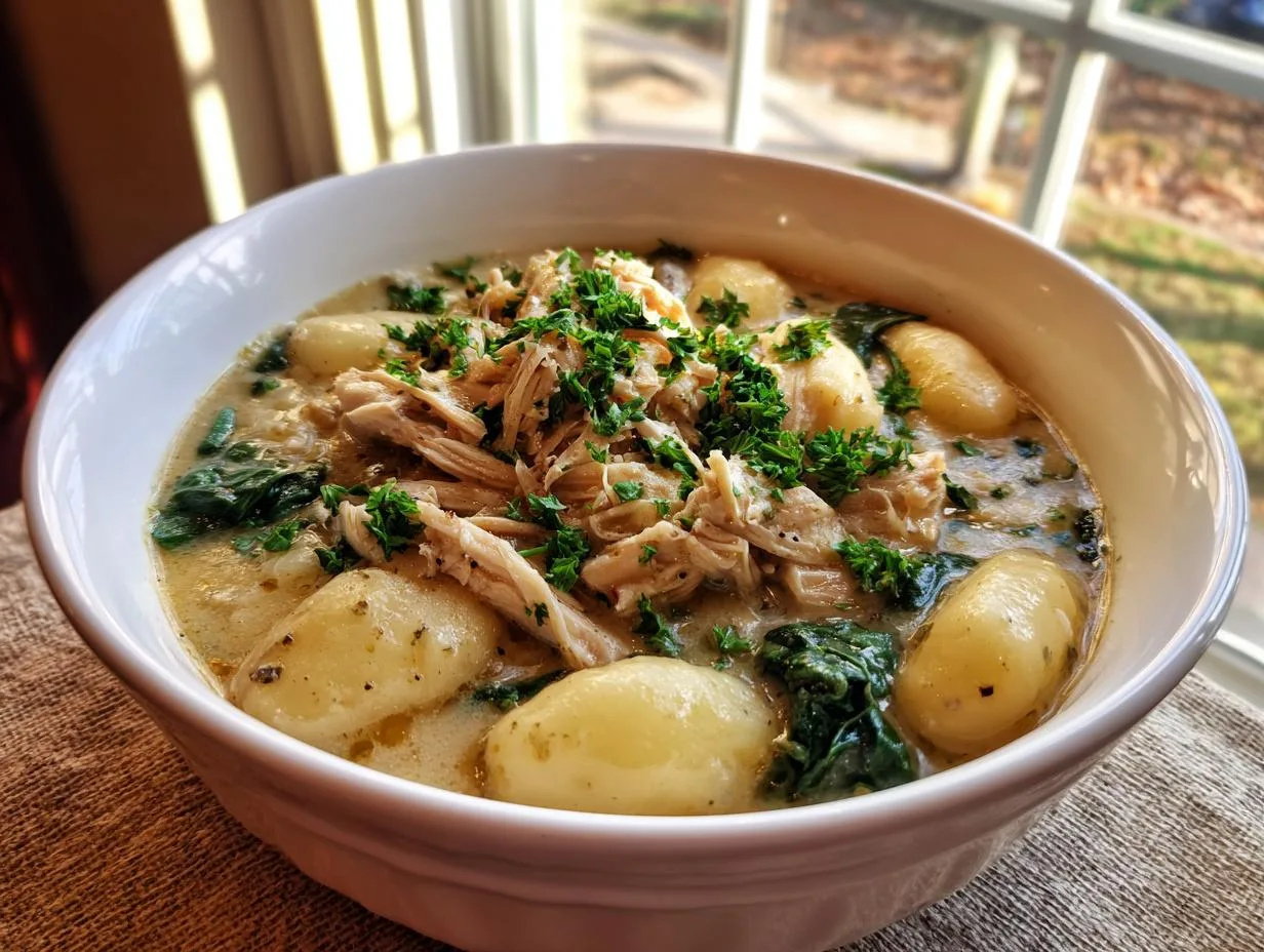 Crockpot Chicken Gnocchi Soup: 5-Star Comfort in Every Bite