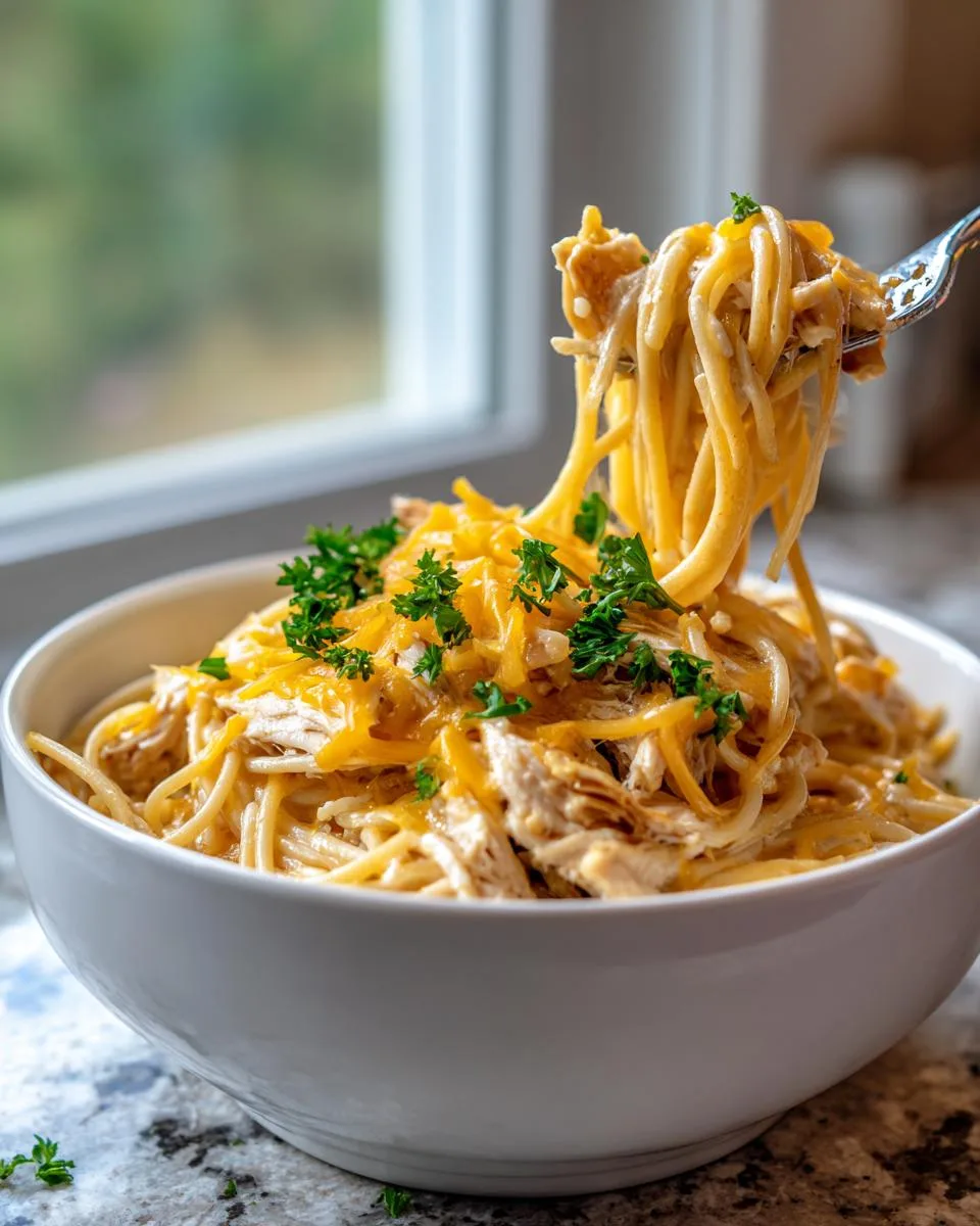 Crockpot Chicken Spaghetti Recipe - detail 2