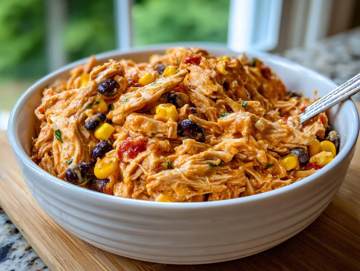 Crockpot Fiesta Chicken Recipe: 4-Hour Flavor Explosion