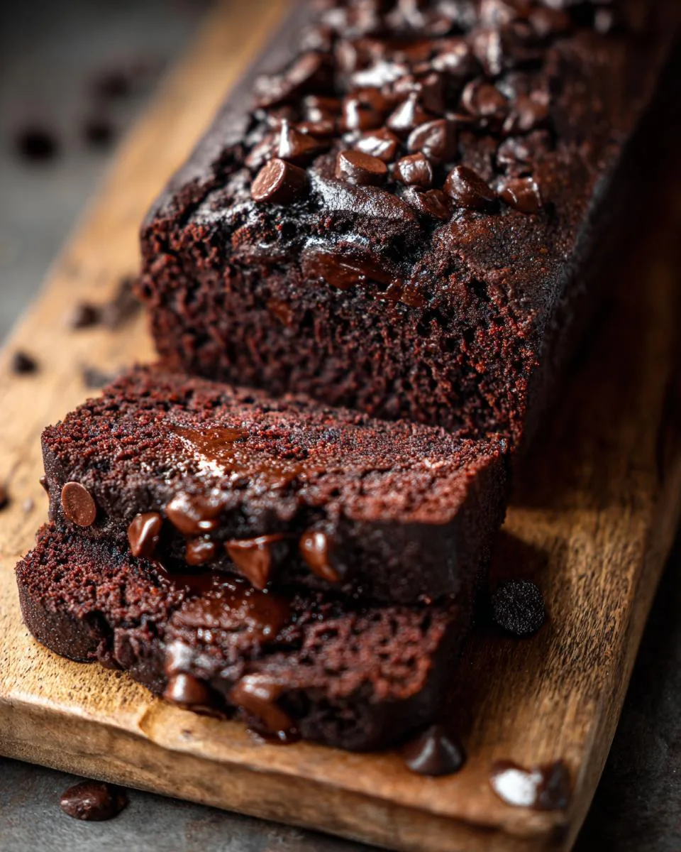 Double Chocolate Cottage Cheese Banana Bread - detail 1